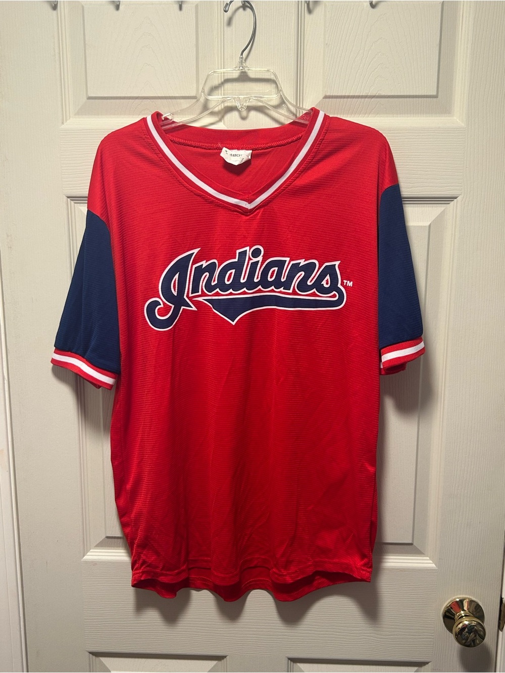 Francisco Lindor Mr Smile Cleveland Indians Stadium Giveaway Jersey Size XL